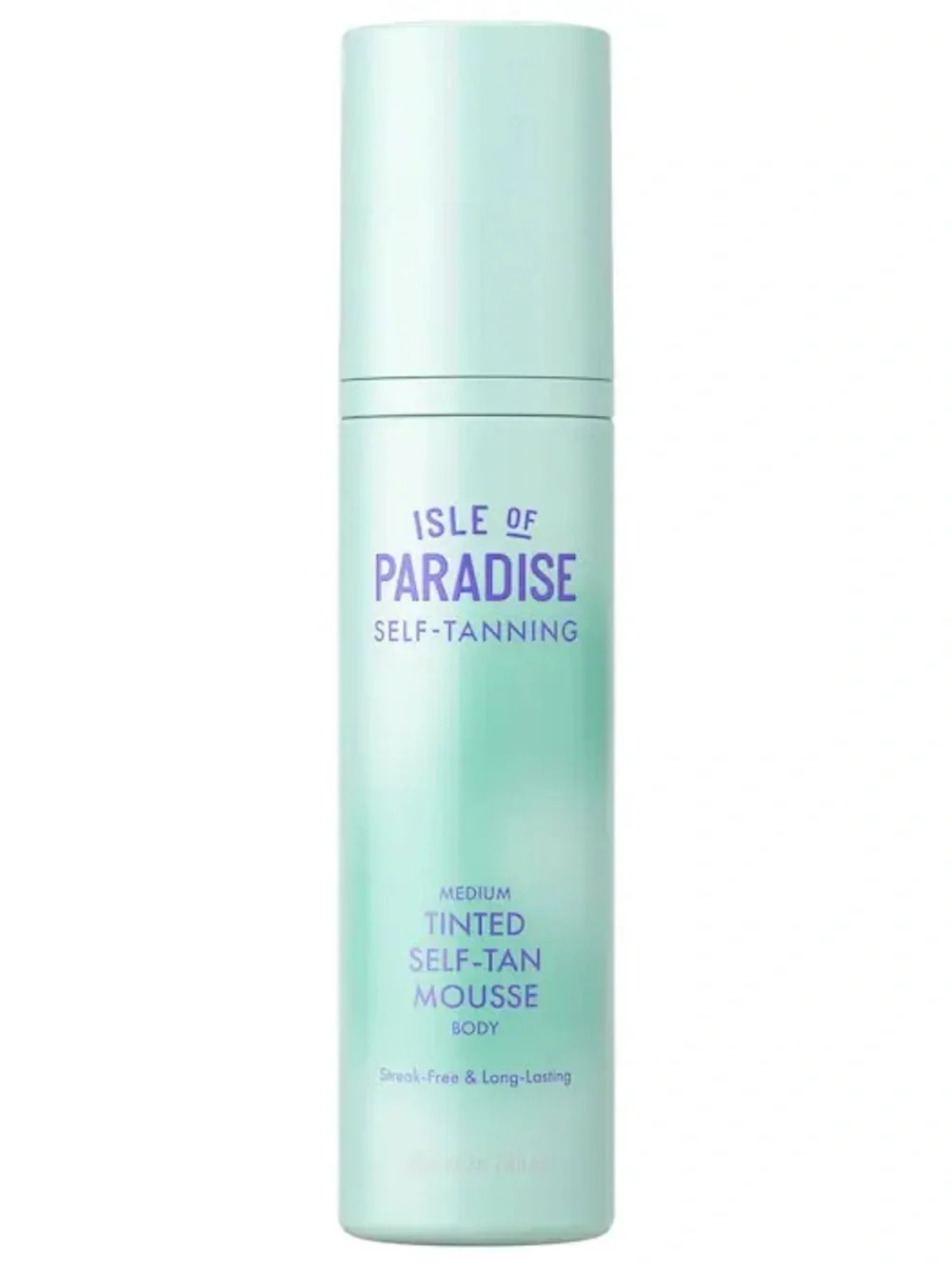 Isle of Paradise Mint Green Self-Tanning Mousse